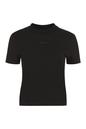 T-shirt girocollo Gros Grain in cotone-0